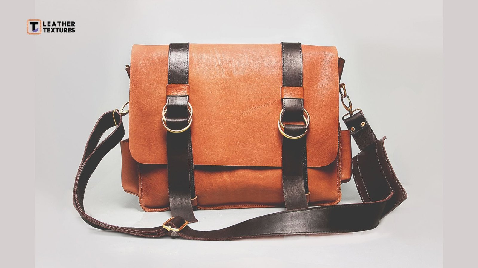 leather messenger bag style